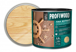 PROFIWOOD Лак яхтный атмосферостойкий алкидноуретановый матовый 2.6 л 2.4 кг 63497_4